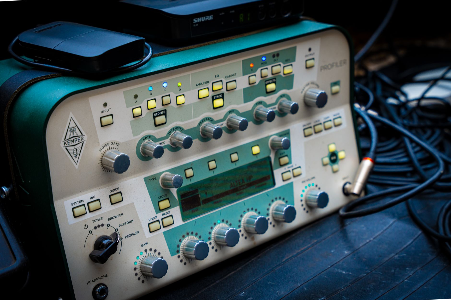 guitar amp sim plugin interface screenshot DAW