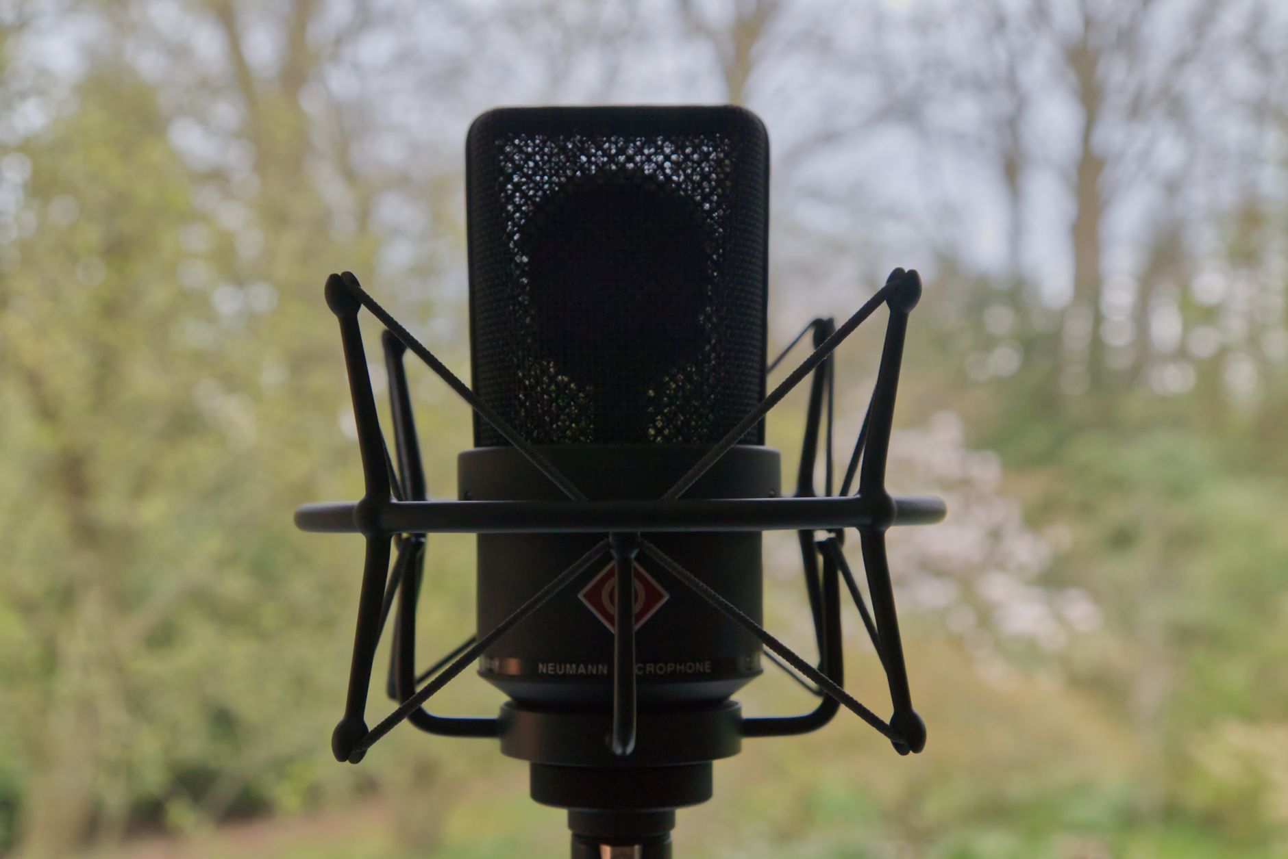 sE Electronics condenser microphone recording vocal booth