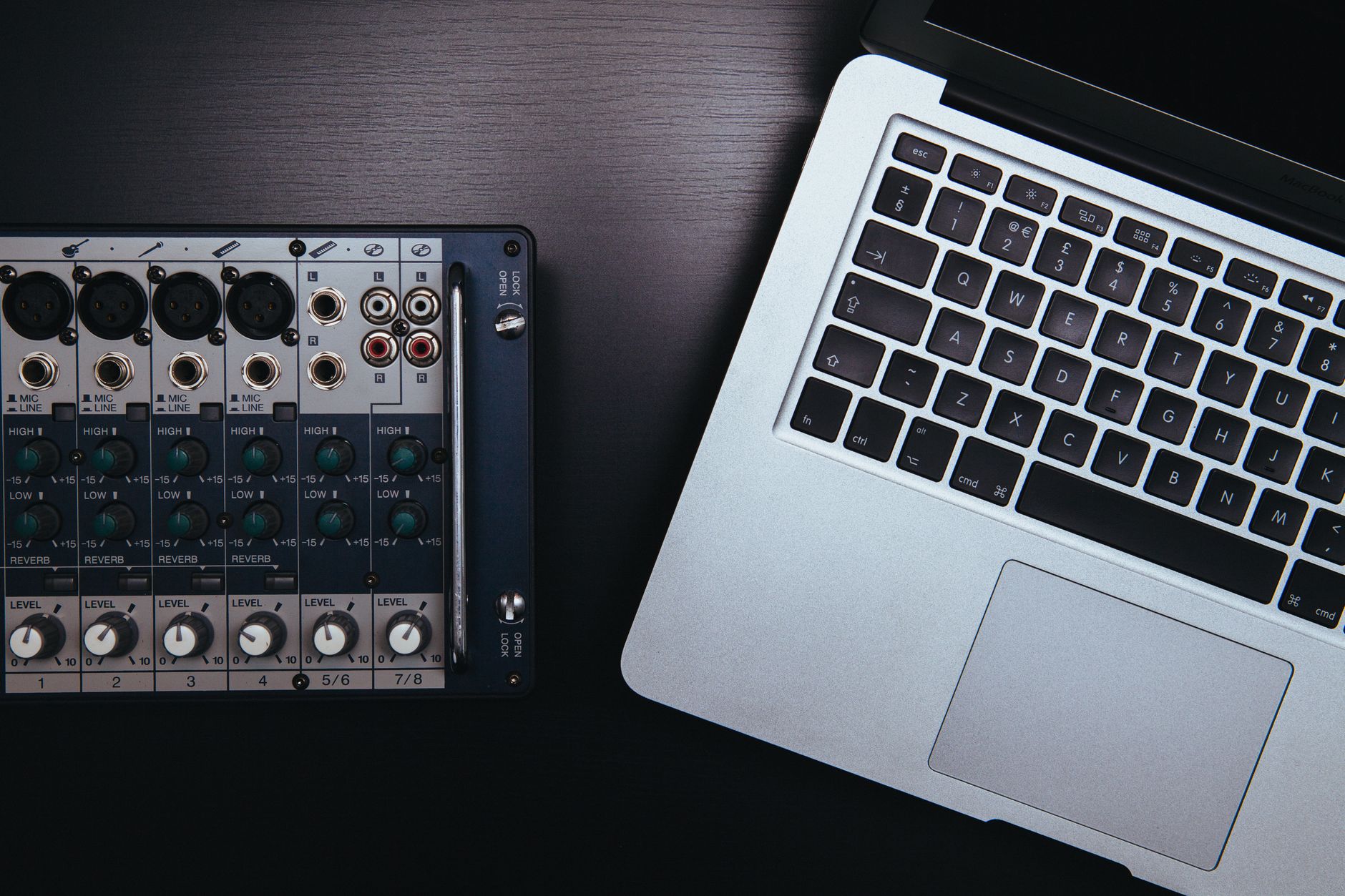 windows pc recording studio with cakewalk daw interface