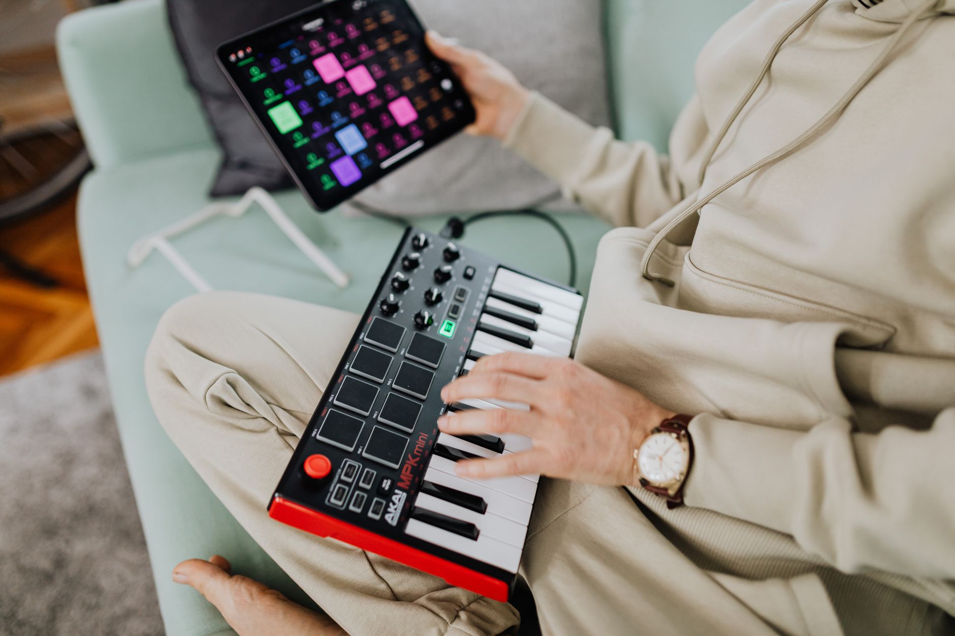 home studio setup for making beats