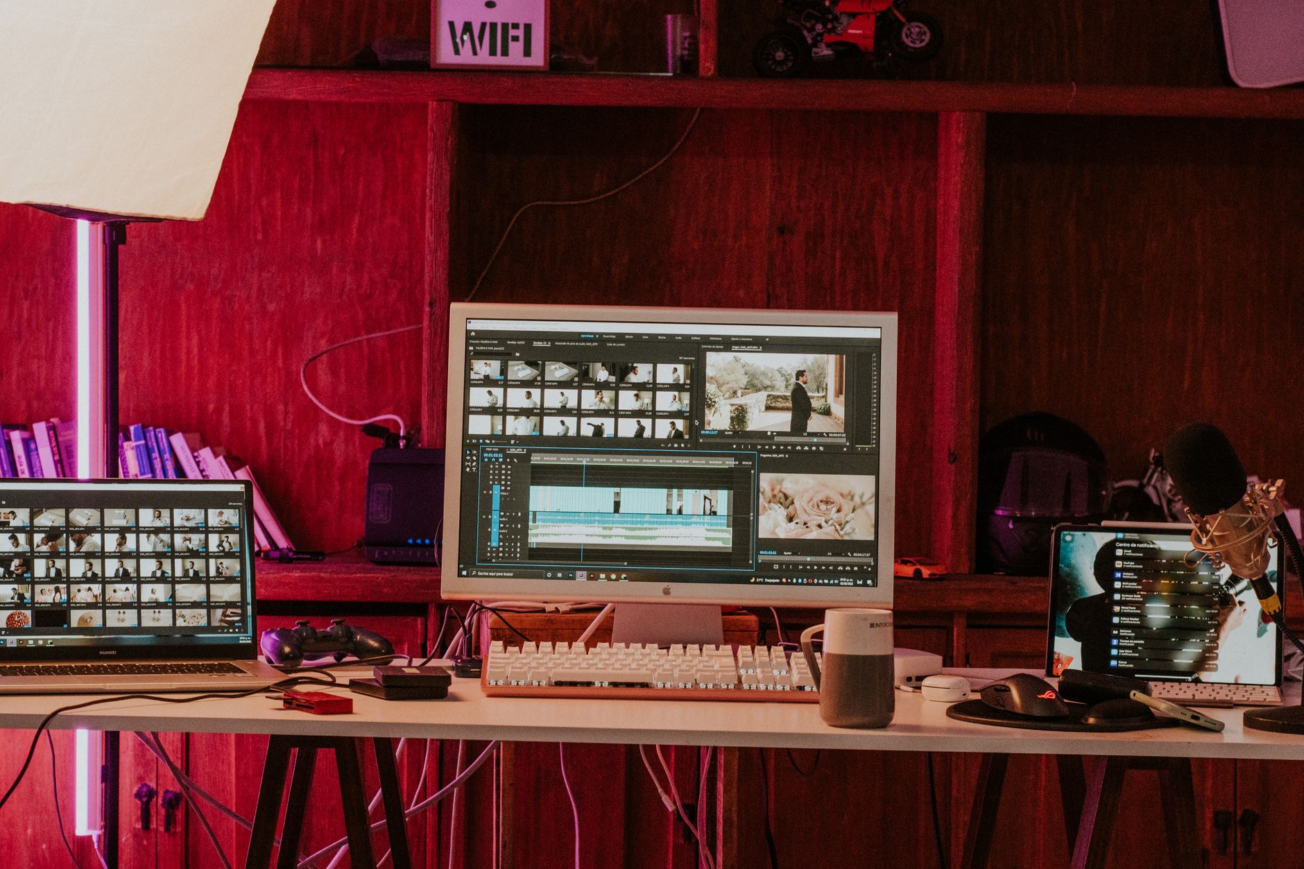 budget studio monitor comparison side by side desk setup