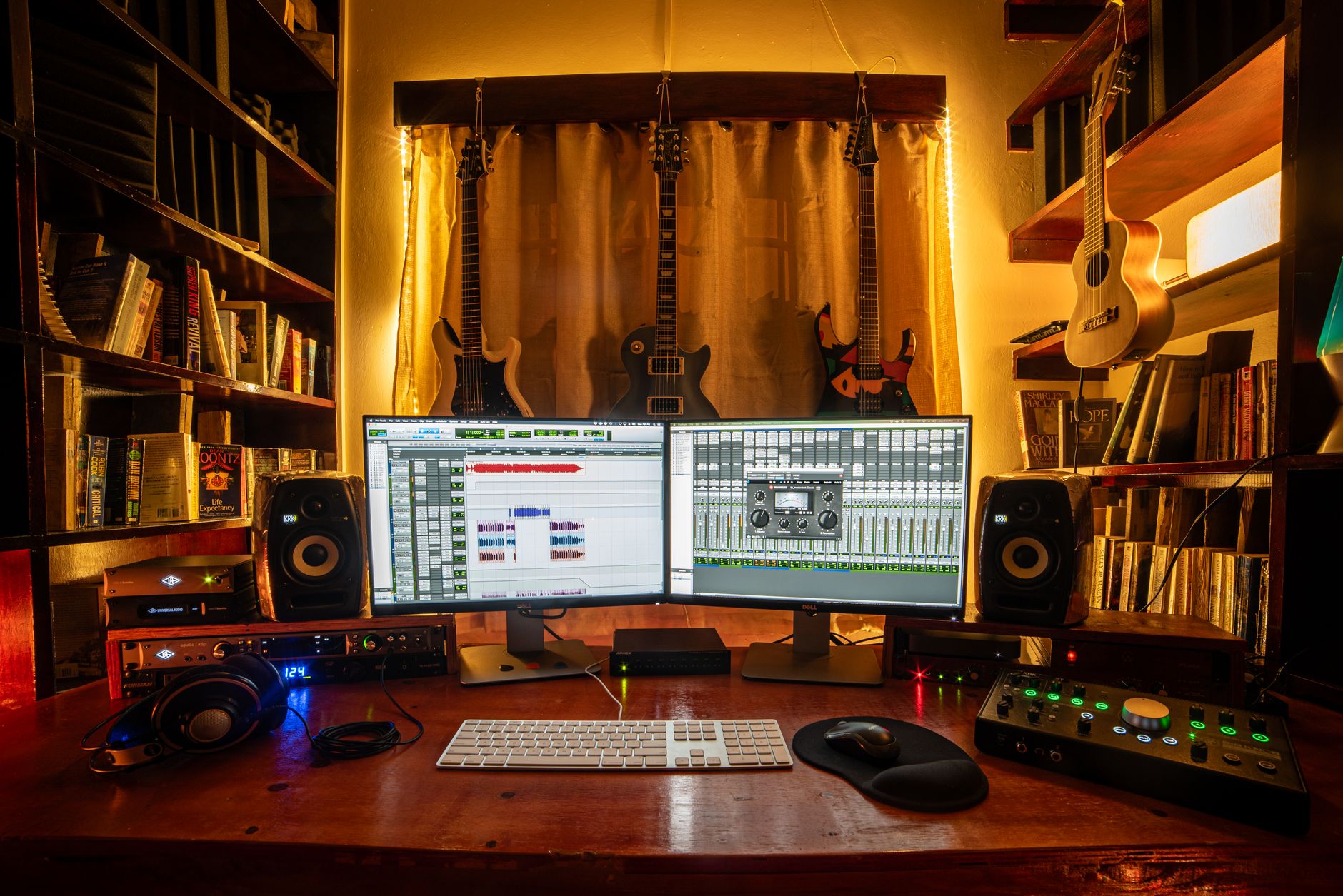 what do i need to record music at home